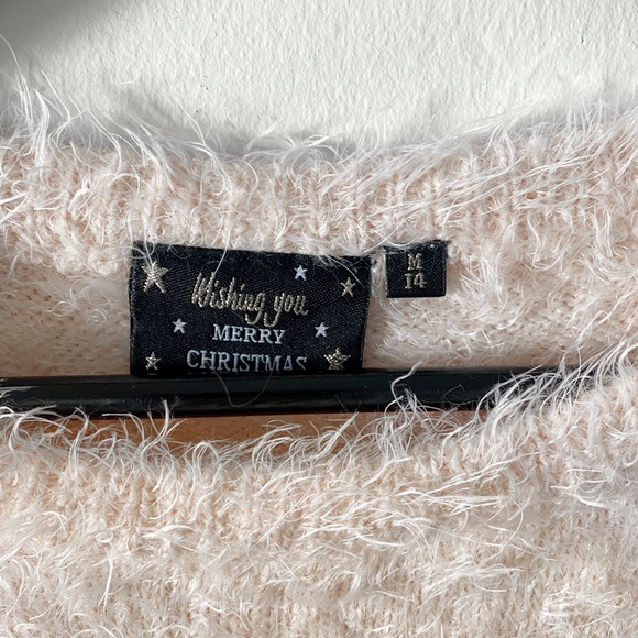 Sequined Rudolph Christmas Sweater - Picture 4 of 5